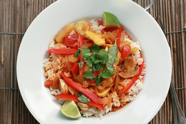 Vegetarian Thai Red Curry by Jennifer