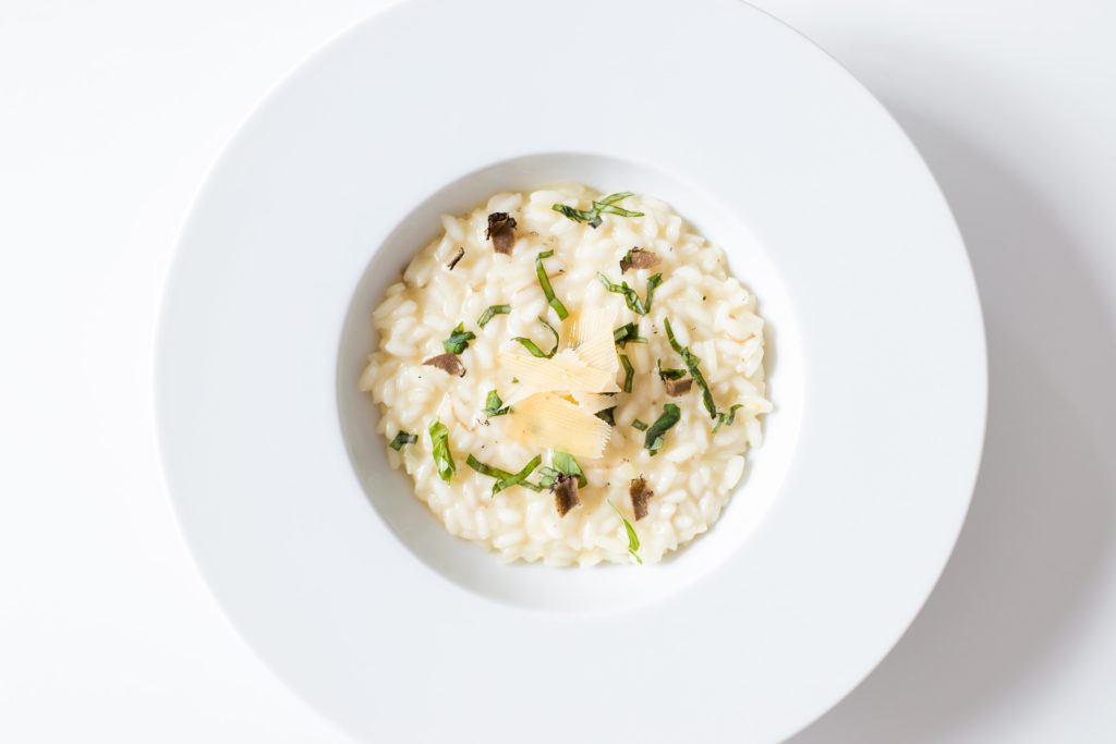 Winter wine and food pairings: Truffle Risotto to pair with Barolo