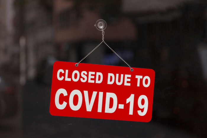 business closed due to covid